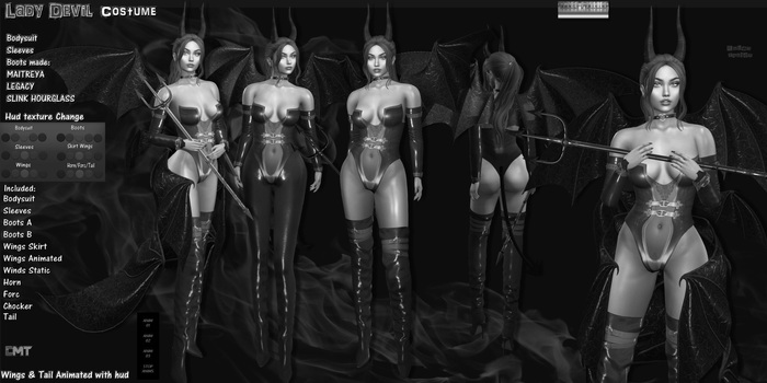 R.F. -Costume - Lady Devil -  Demo Demo