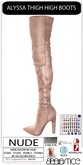 Baiastice_Alyssa Thigh High Boots-Nude