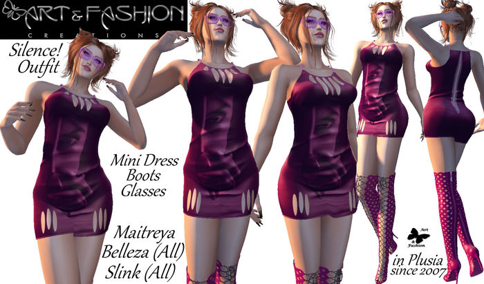 ART & FASHION - SILENCE! OUTFIT