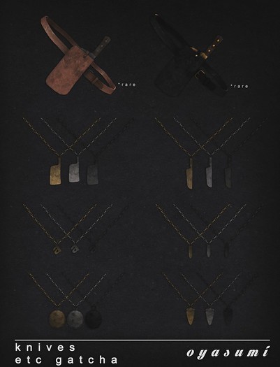 oyasumi / cleaver harness / brown / RARE