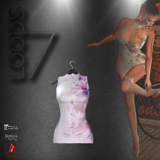 LOODS7 Unpackhud  Talee dress pink (add)