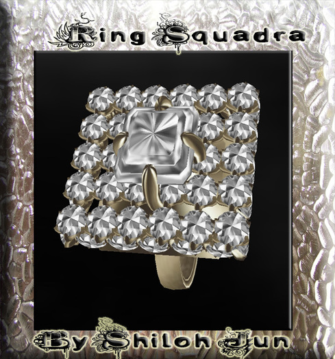 ===RING SQUDRA DIAMONDS PLATINUM