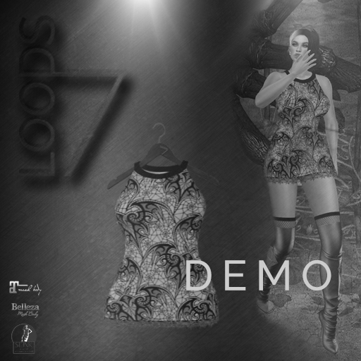 LOODS7 DEMO jack-o'-lantern bat dress (add)