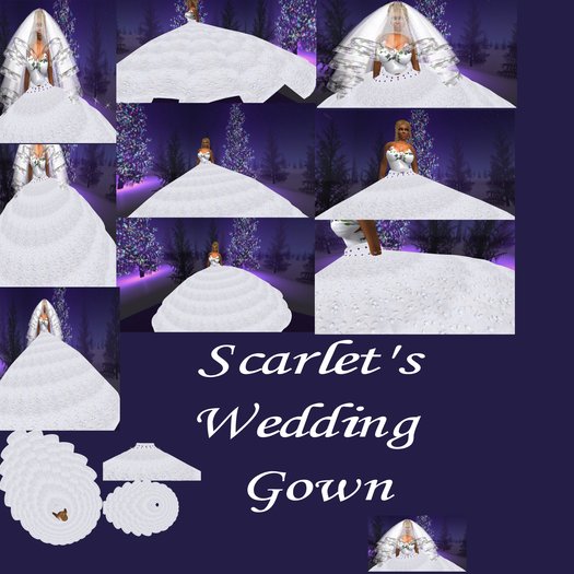 Scarlet's Wedding Gown*
