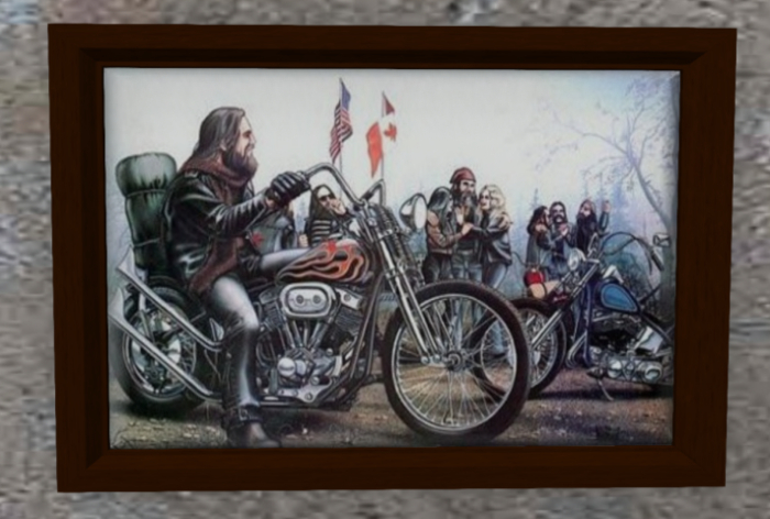 The Chopper Riders  - Biker Art