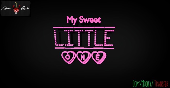 My sweet little one