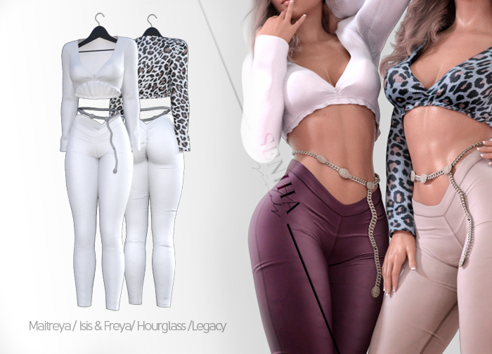 Seniha. Cosme Set // White