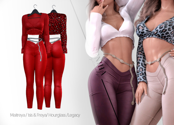 Seniha. Cosme Set // Red
