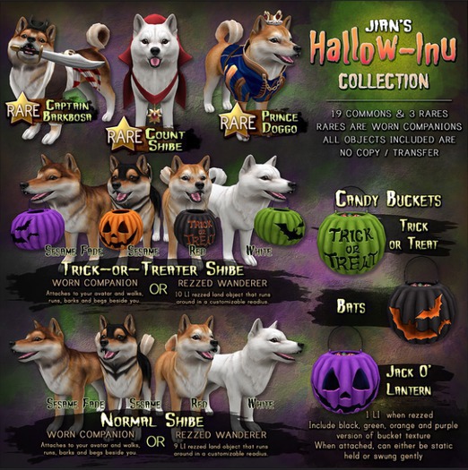 JIAN Hallow-Inu :: Count Shibe (BOX) RARE