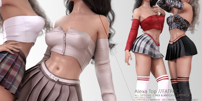 Seniha. Alexa Top // Fatpack