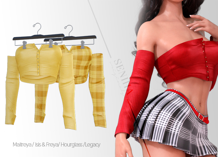 Seniha. Alexa Top // Yellow