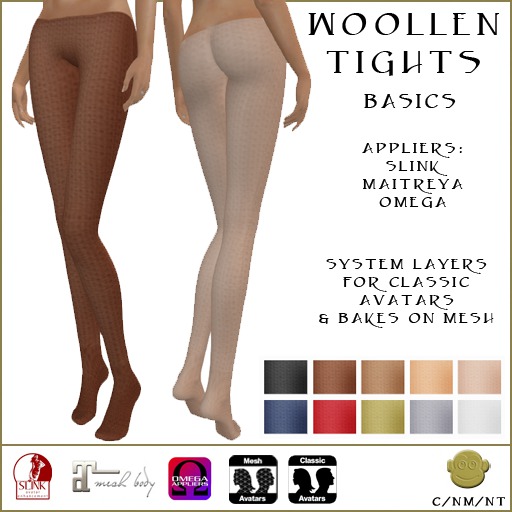 BM Woollen Tights Basics
