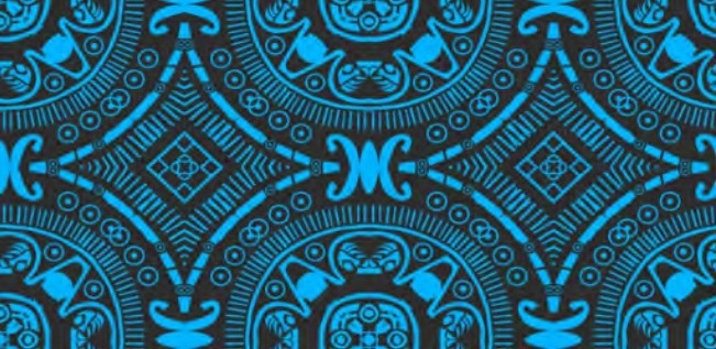 Blue Aztec Full Perm Texture