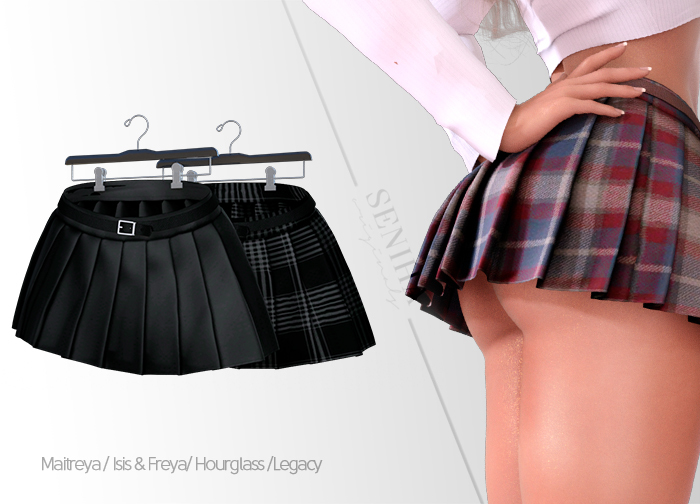 Seniha. Alexa Skirt // Black