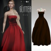 Glitter GRETA Firmesh gown Fondant