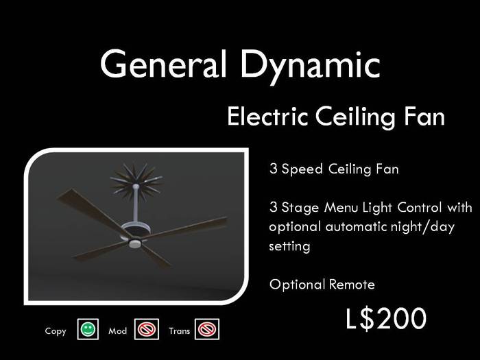 Electric Ceiling Fan