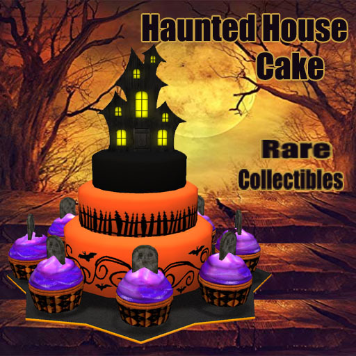 Haunted House Cake Rare Collectable