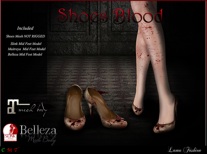 -Lamu Fashion-Shoes Blood Mid Feet