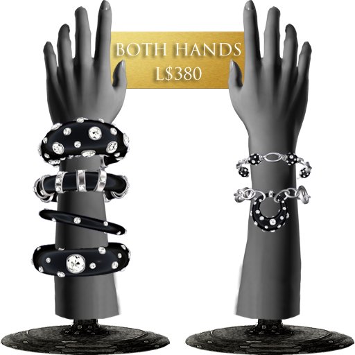 +:+WTG+:+ **The Sparkle of The Star-dark** bracelet bangle