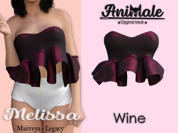 Animale . Melissa Top / Wine {Unpack}