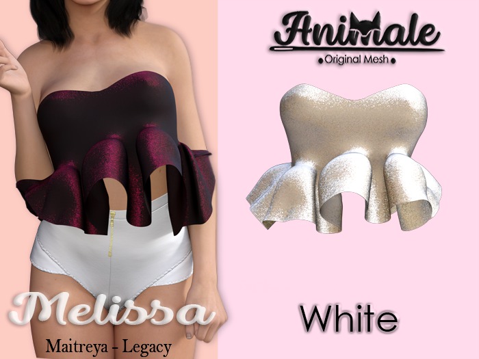 Animale . Melissa Top / White {Unpack}