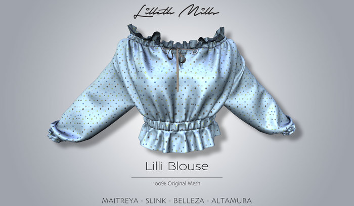 LM Lilli Blouse - Colors - Dots