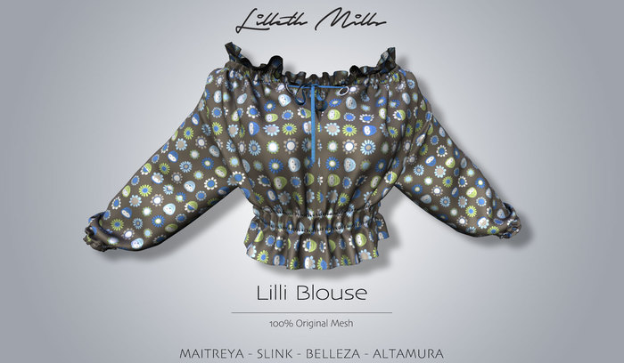 LM Lilli Blouse - Colors - Flowers