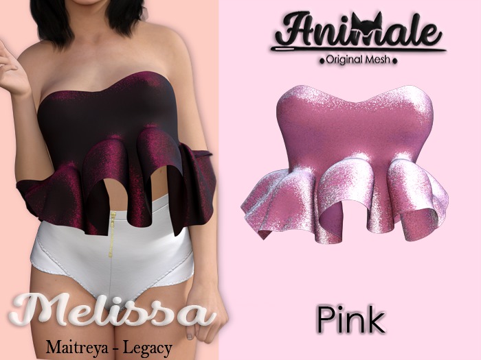 Animale . Melissa Top / Pink {Unpack}