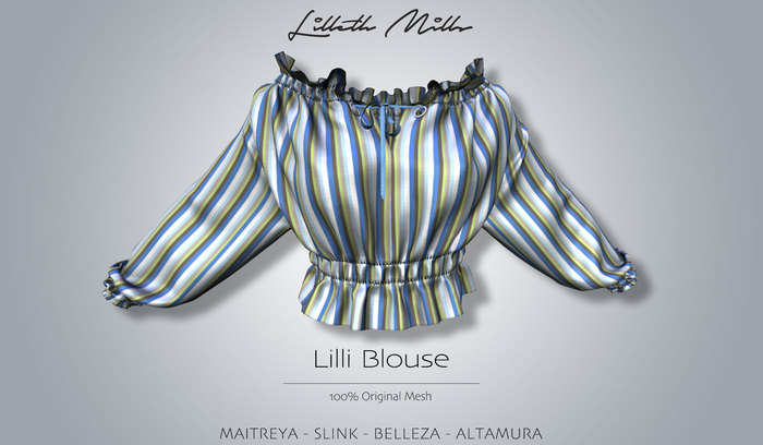 LM Lilli Blouse - Colors - Stripes