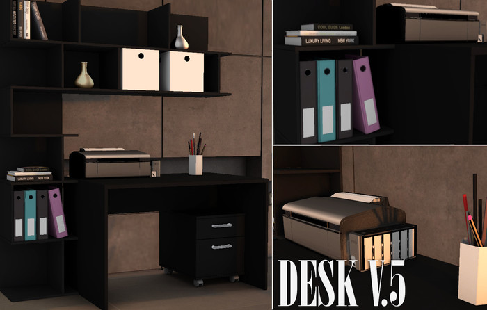 DIFFERENCE DESK V.5 black