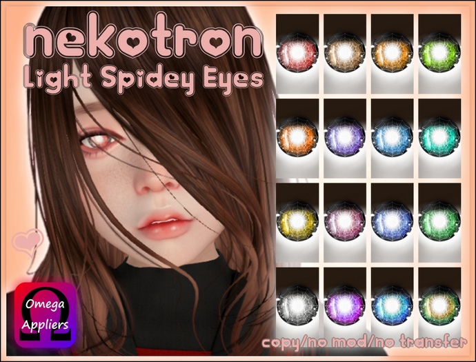 [Nekotron] Light Spidey Eyes (Omega Appliers)