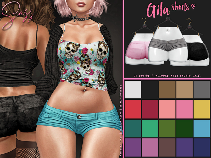 sass [gila] shorts