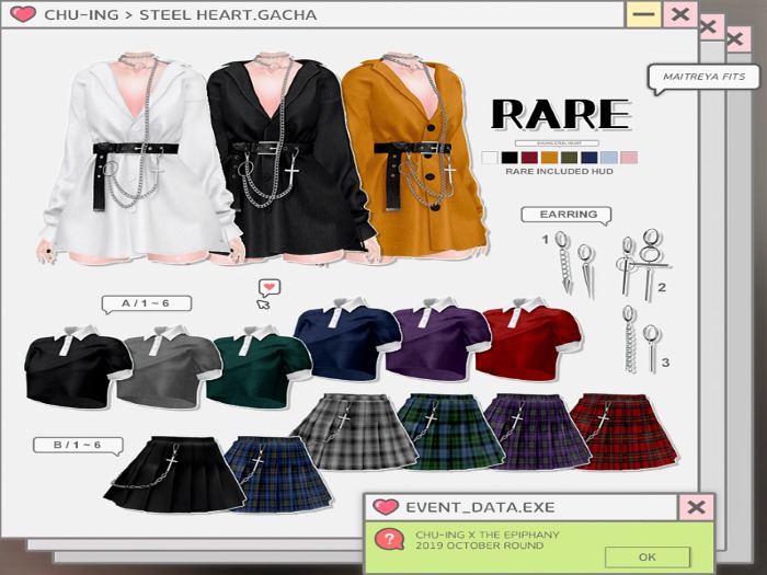 CHU-ING. Steel Heart. A4 [Maitreya]