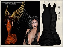 WITCHING GOWN BLACK