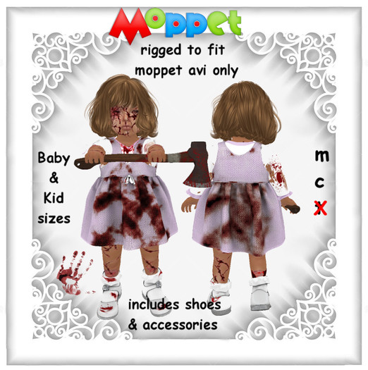 Moppet Zombie Set