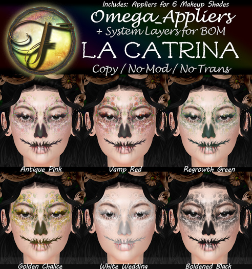 Folly - La Catrina Makeup (Omega & BOM)