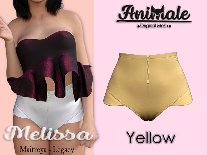 Animale . Melissa Short / Yellow {Unpack}