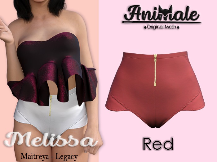 Animale . Melissa Short / Red  {Unpack}
