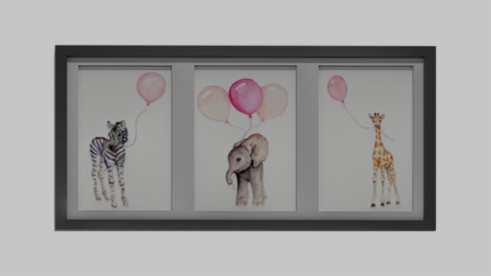 Babcock's Baby Animals Wall Art