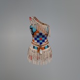 Ivory Native Beadwork Maitreya Dress