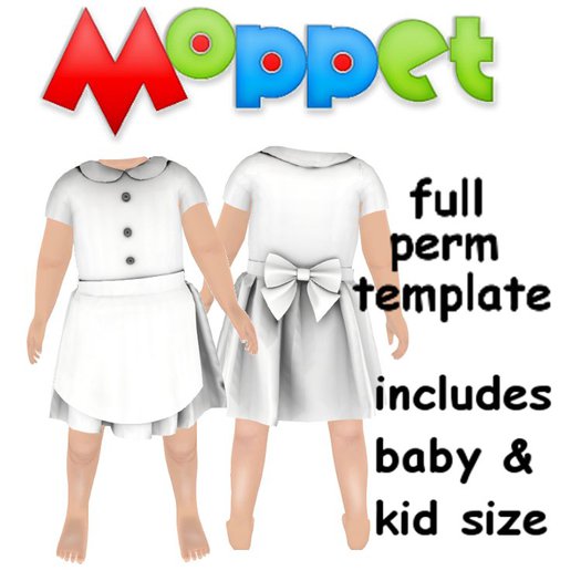 Moppet FULL PERM Dress 25 Template