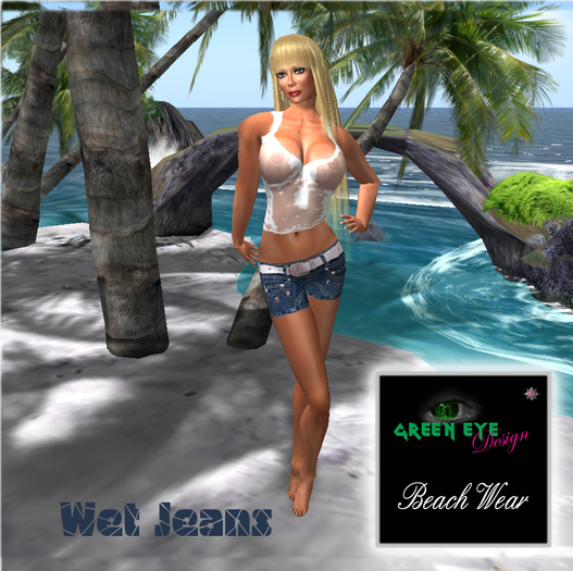 Wet Jeans bikini