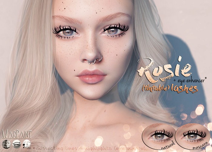 WarPaint* Rosie lashes [Catwa]