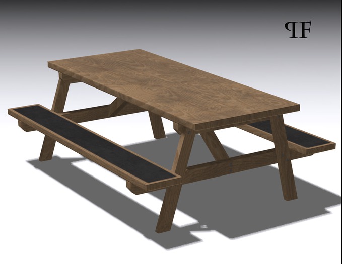 Picnic table 001 
