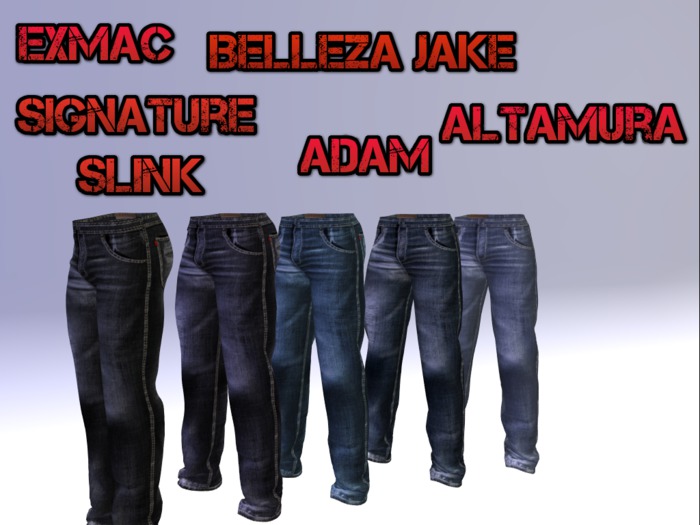 [B@dBoy]Men's JEANS  Fat Pack