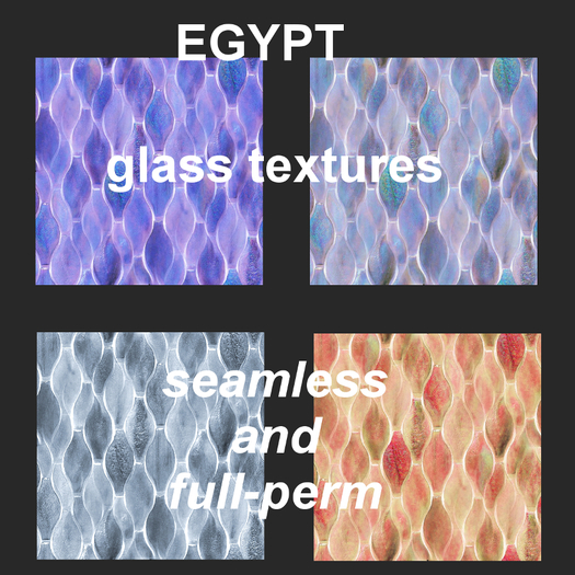 Egypt glass textures pack