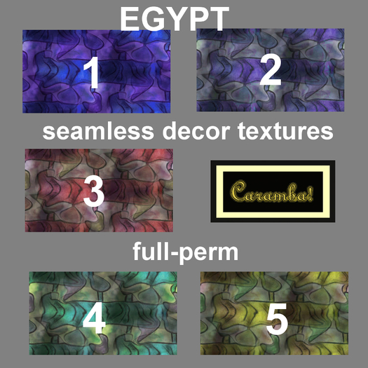 Egypt seamless decor textures