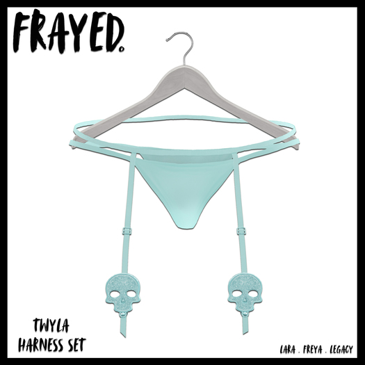 Frayed - Twyla - Harness Set - Mint