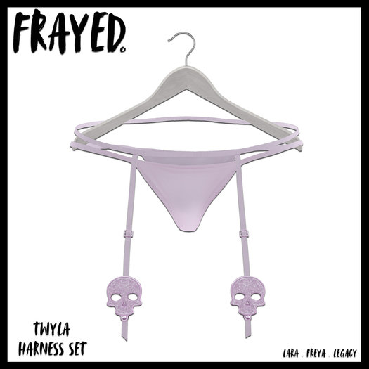 Frayed - Twyla - Harness Set - Babypink