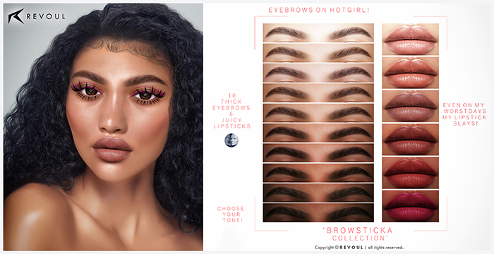 REVOUL - Browsticka Collection <3 (add me)